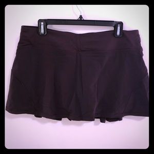 Wine/plum Lululemon Skirt